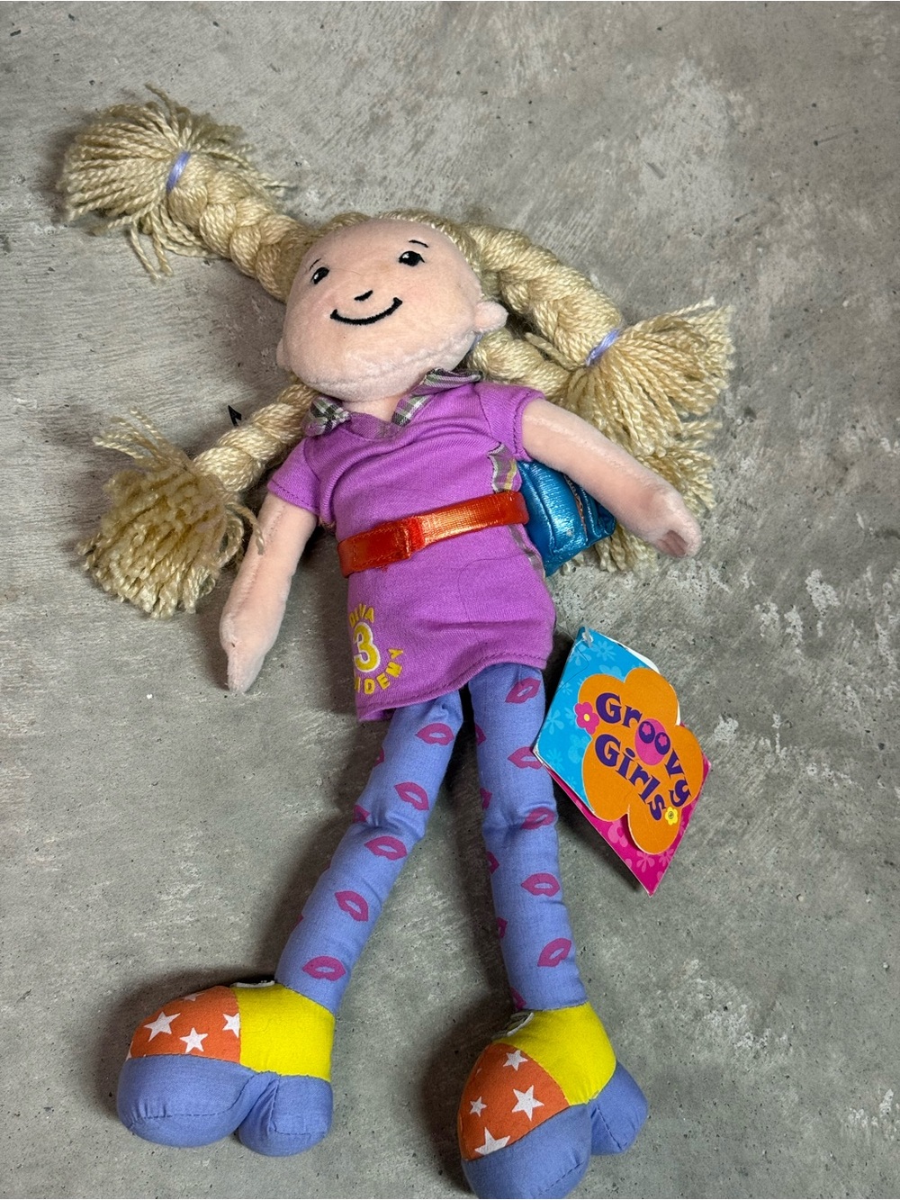 Groovy Girls Purple-Lilac Plush Doll by N/A - Soft Kids Toy
